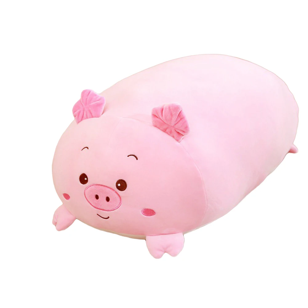 30 см Премиум PP Хлопок сенсорный мягкий удобный тач Лежащая свинья кошка животное плюшевая кукла игрушка подушка объёмная подушка