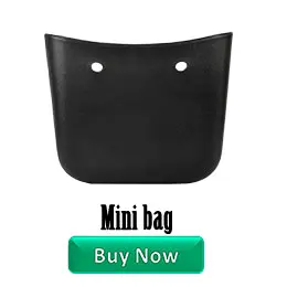 TANQU New Colorful Waterproof Inner Lining Insert Zipper Pocket for Mini Obag Canvas  Inner Pocket for O Bag
