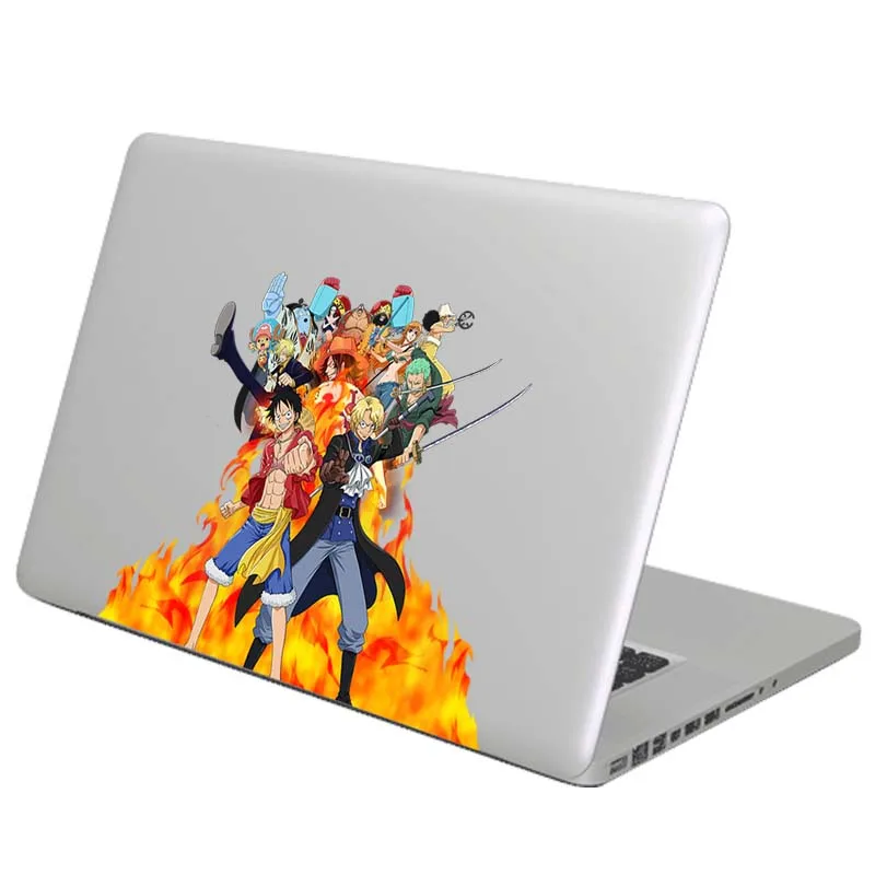 Одна штука, семейная аниме наклейка для ноутбука Macbook, наклейка Pro Air retina 11 12 13 14 15 дюймов, hp Mac Book, наклейка для ноутбука