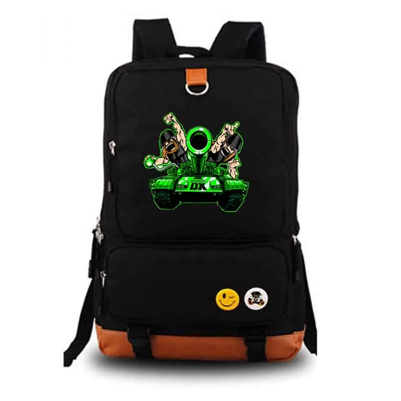 style3 black DX D-Generation X Рюкзак студенческий школьный рюкзак ноутбук рюкзак повседневный рюкзак - Цвет: style3 black
