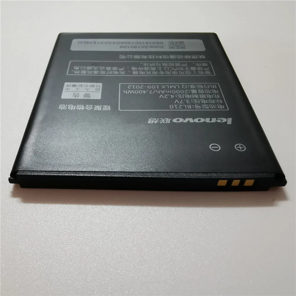 Протестированный высокое качество BL210 для lenovo A536 A606 S820 S820E A750E A770E A656 A766 A658T S650 телефон заменить батарею