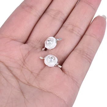 

10PCS 3W LED Black Light Bulbs Lamp UV Light Chips UV395nm LED Ultraviolet Lights for Scanning Printer