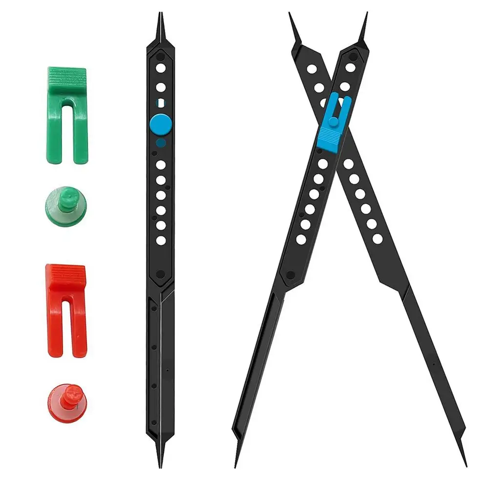 Drawing Ruler 10 Inches Proportional Scale Divider Drawing Tool for Artists Adjustable Plastic