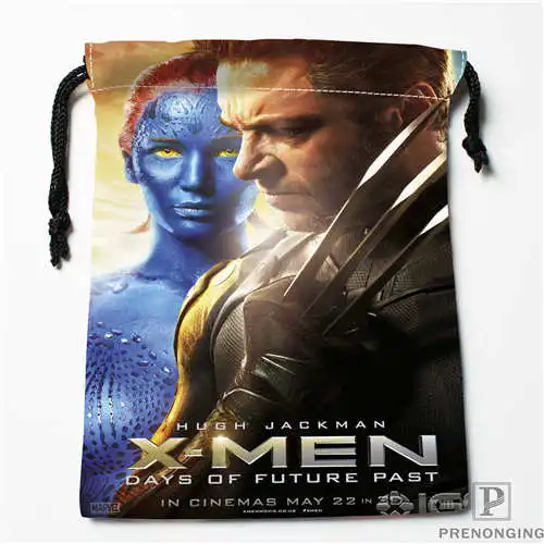 Пользовательские печати X men Days (1) сумки для покупок на шнурках дорожный мешочек