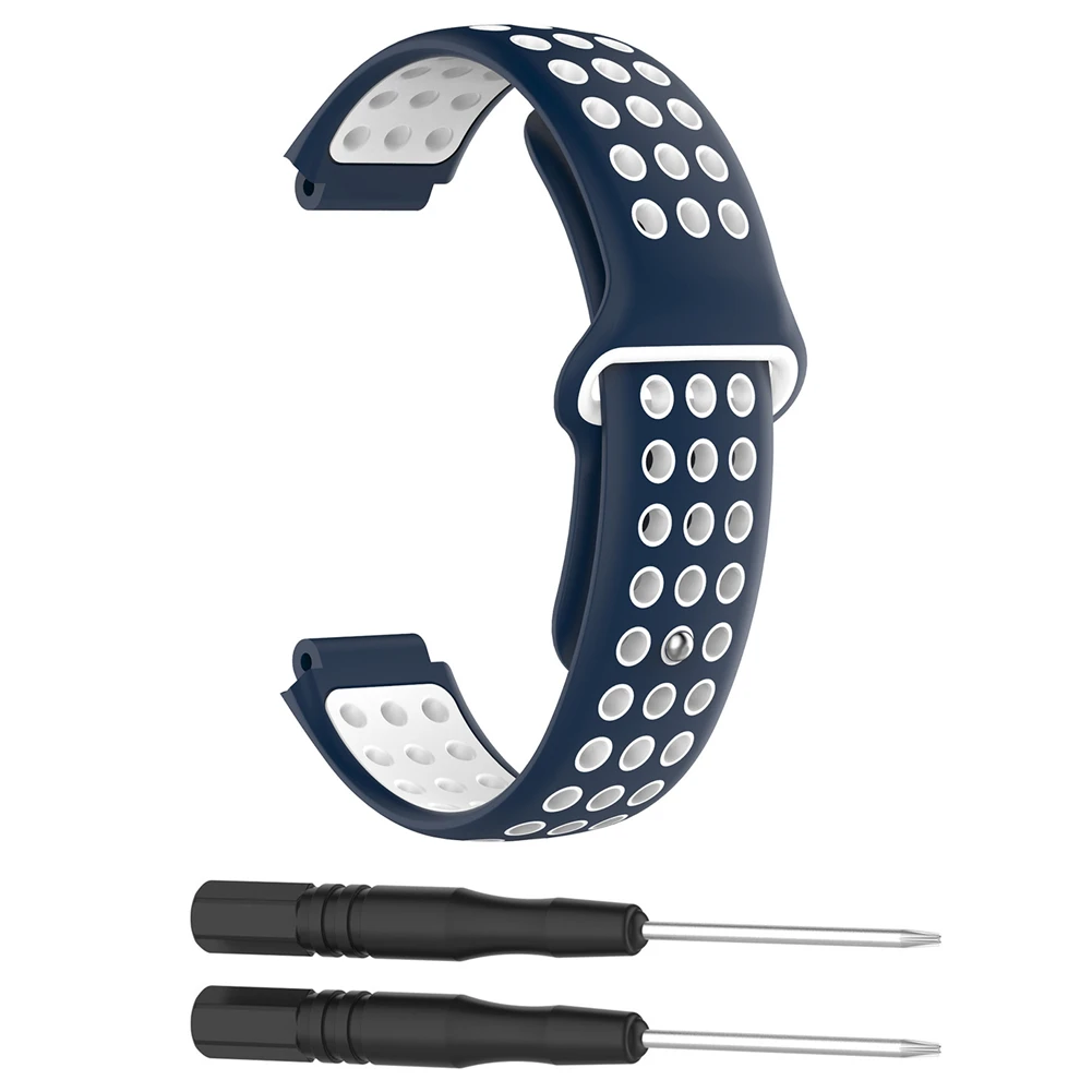 10 шт./упак. силиконовый ремешок для часов Garmin Forerunner 230 235 220 620 630 735 735XT браслет ремешок аксессуары для часов