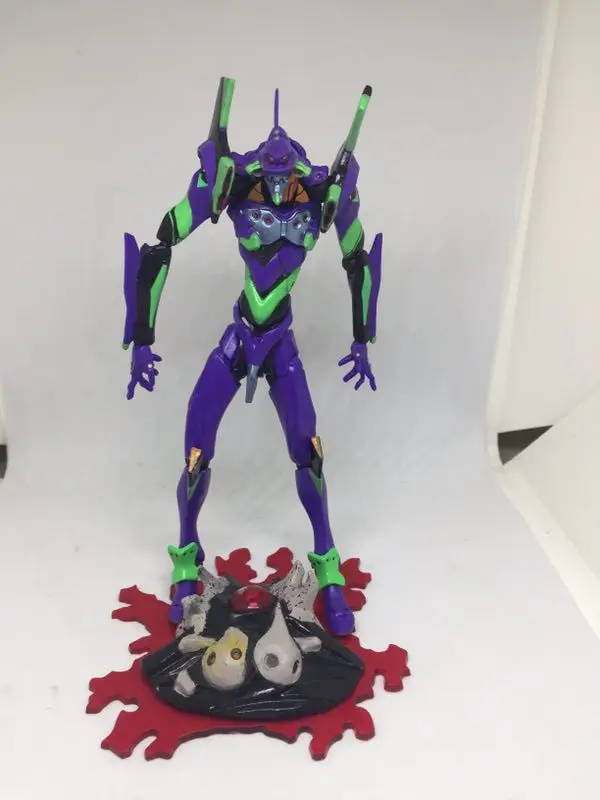Kaiyodo shan kou shi Век Evangelion Eva Evolution Ev-001 EVANGELION мобильный гаражный комплект