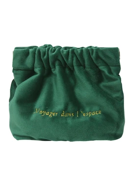 

Korea Portable Women Makeup Bag Solid Green Travel Storage Bag Simple Bolsa Almacenamiento Mini Pockets Storage Bags MM60SNB