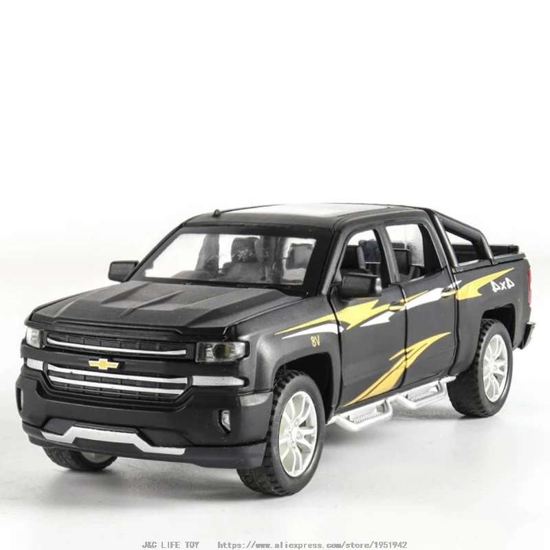 1:32 HX пикап CHEVROLET игрушечный автомобиль металлическая игрушка Литые и игрушечные