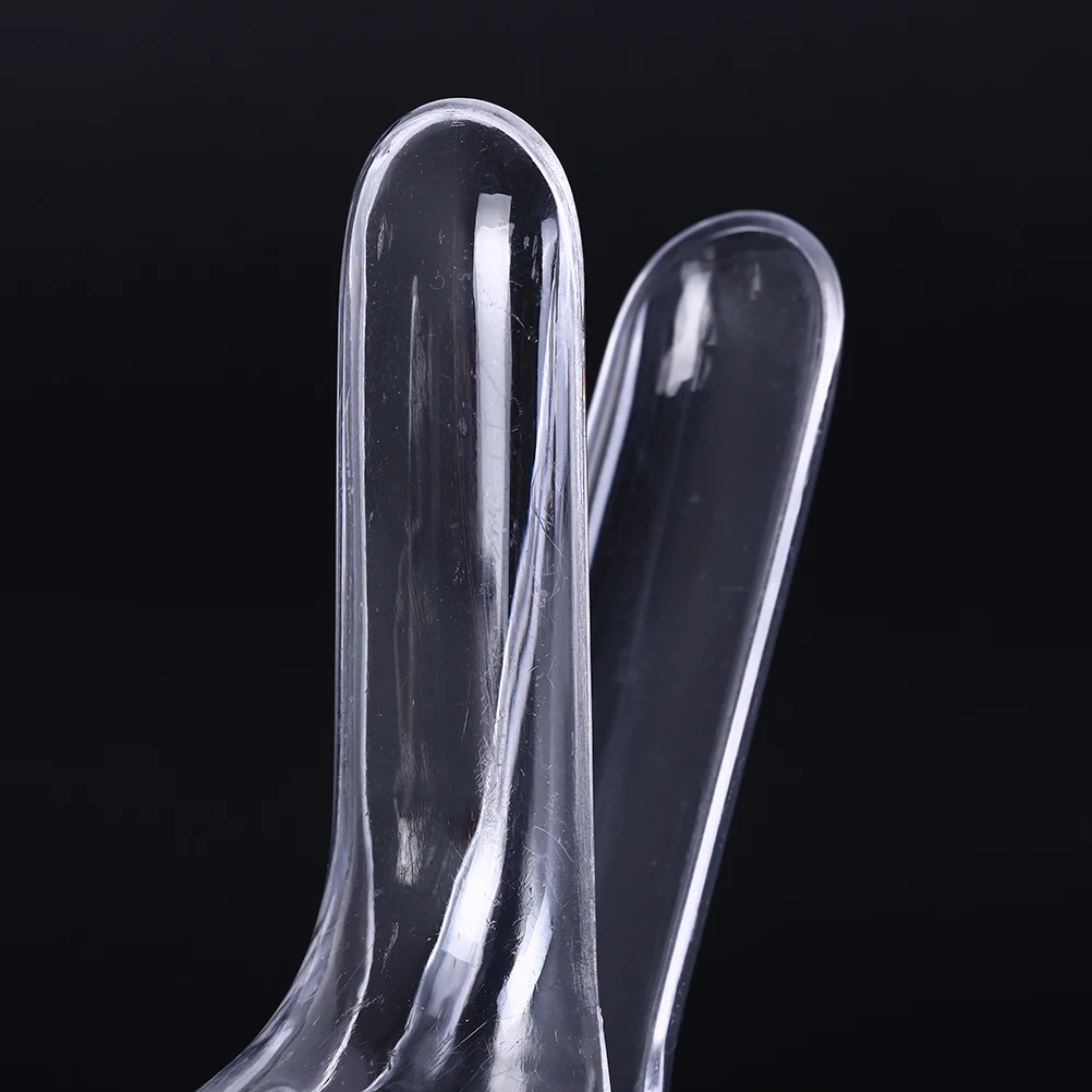 1 шт. Прозрачное пластиковое устройство расширения влагалища для взрослых половые гениталии анальный вагинальный расширитель колпоскопия Speculum медицинская Женская гигиена