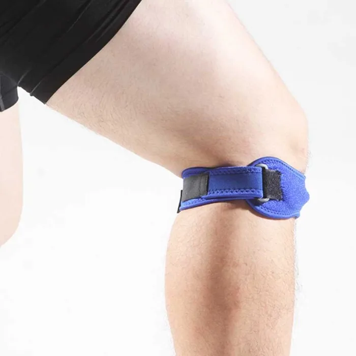 High Quality Soft Brace Knee Support Strap Adjustable Patella Tendon Protector Belt Guard Pad EK-New