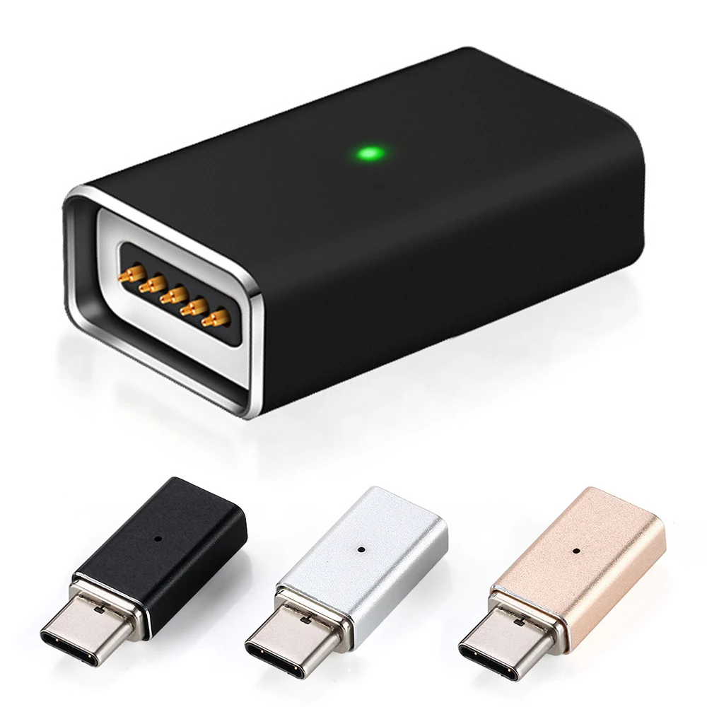 Магнитный Разъемный Micro Female To Type C переходник коннектор|micro usb to c|micro c adaptermagnetic connector