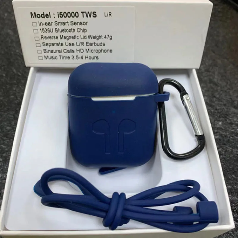 i50000-Blue-kits I50000 TWS 1536U чип apoya ios13 systemPK i10 i11 i12 i30 i60 i80 i90 i90s i100 i200 i500 i1000 i3000 i2000 i5000 i9000 i5 - Цвет: i50000-Blue-kits