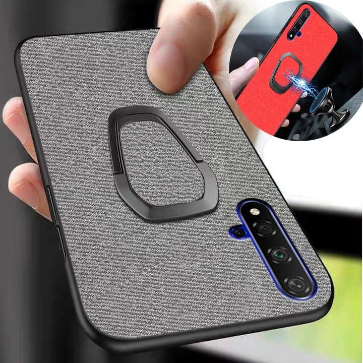

phone case for huawei honor 8x 8c 8s 7s 7c play v20 view 20 pro magic 2 9 10i 20i 10 lite Holder Ring CBumper Back Cover case