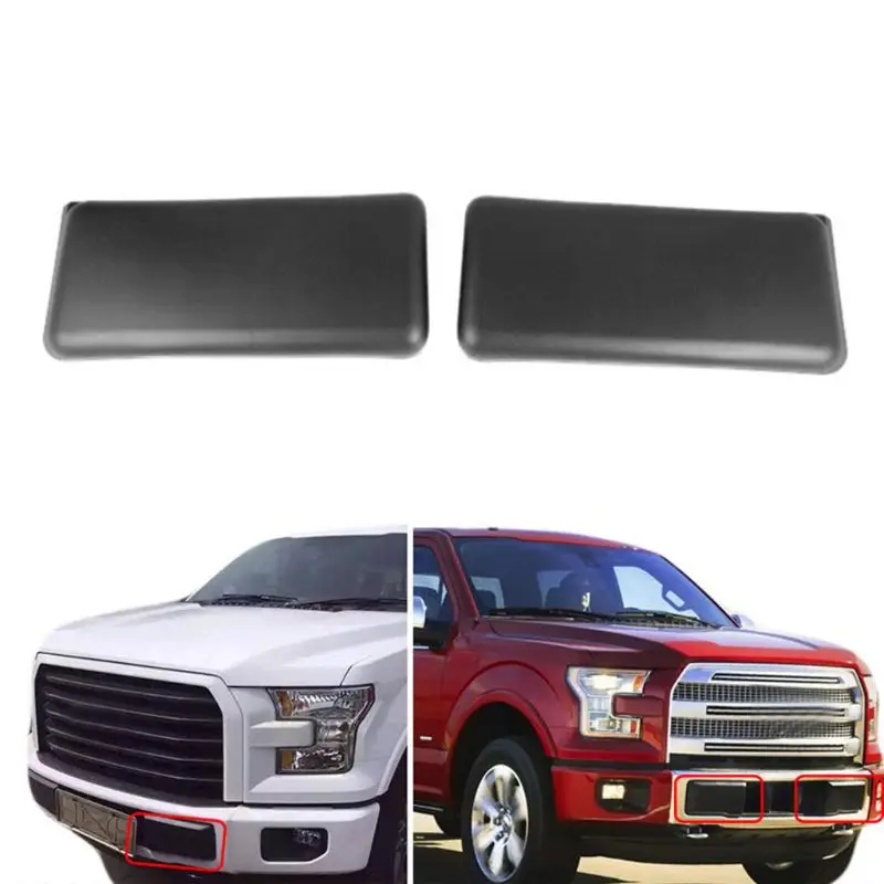 Передние бамперы для защиты, совместимые с Ford F150 2009-, вставные колпачки, комплект для удаления пары справа и слева X7JF