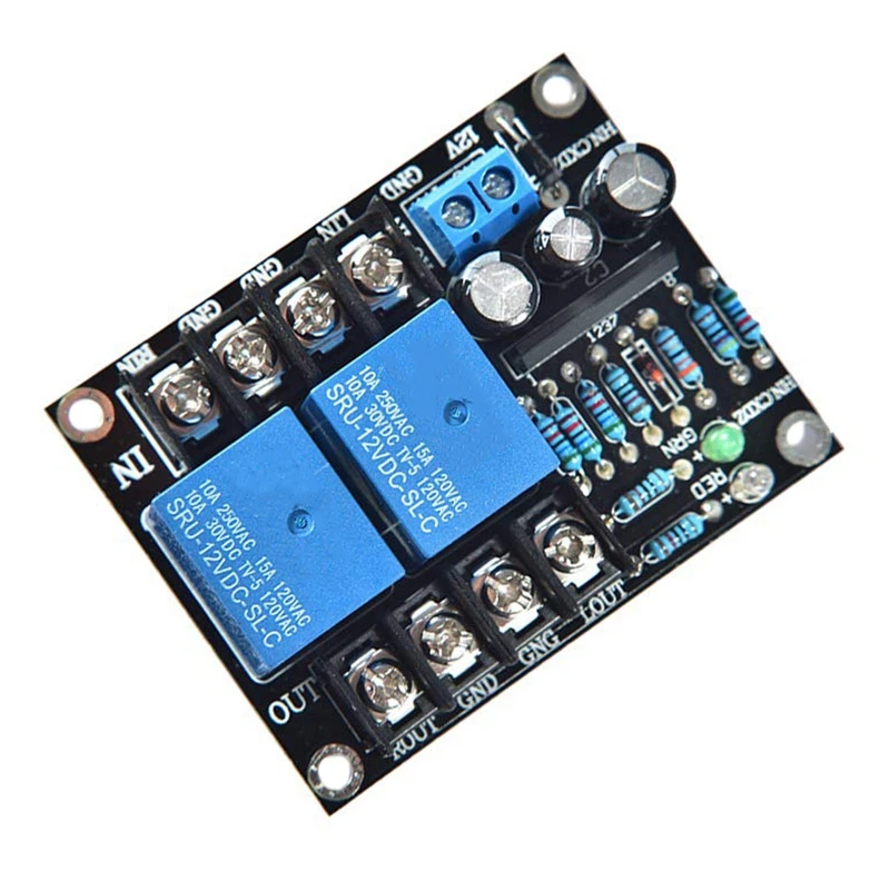 Dual channel UPC1237 Speaker Protection Board PCB Delay DC Protection New Dual channel UPC1237 Speaker Protection Board PCB Delay DC Protection New