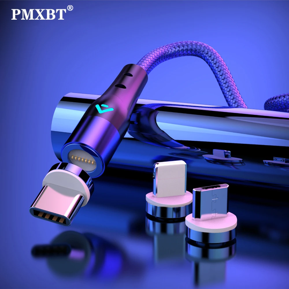 Магнитный USB-кабель для быстрой зарядки iPhone 11 Pro X Samsung | Мобильные телефоны и