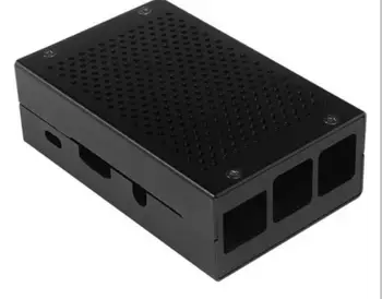 

Metal motherboard shell for Raspberry Pi 3 gb with fan box cooling accessories