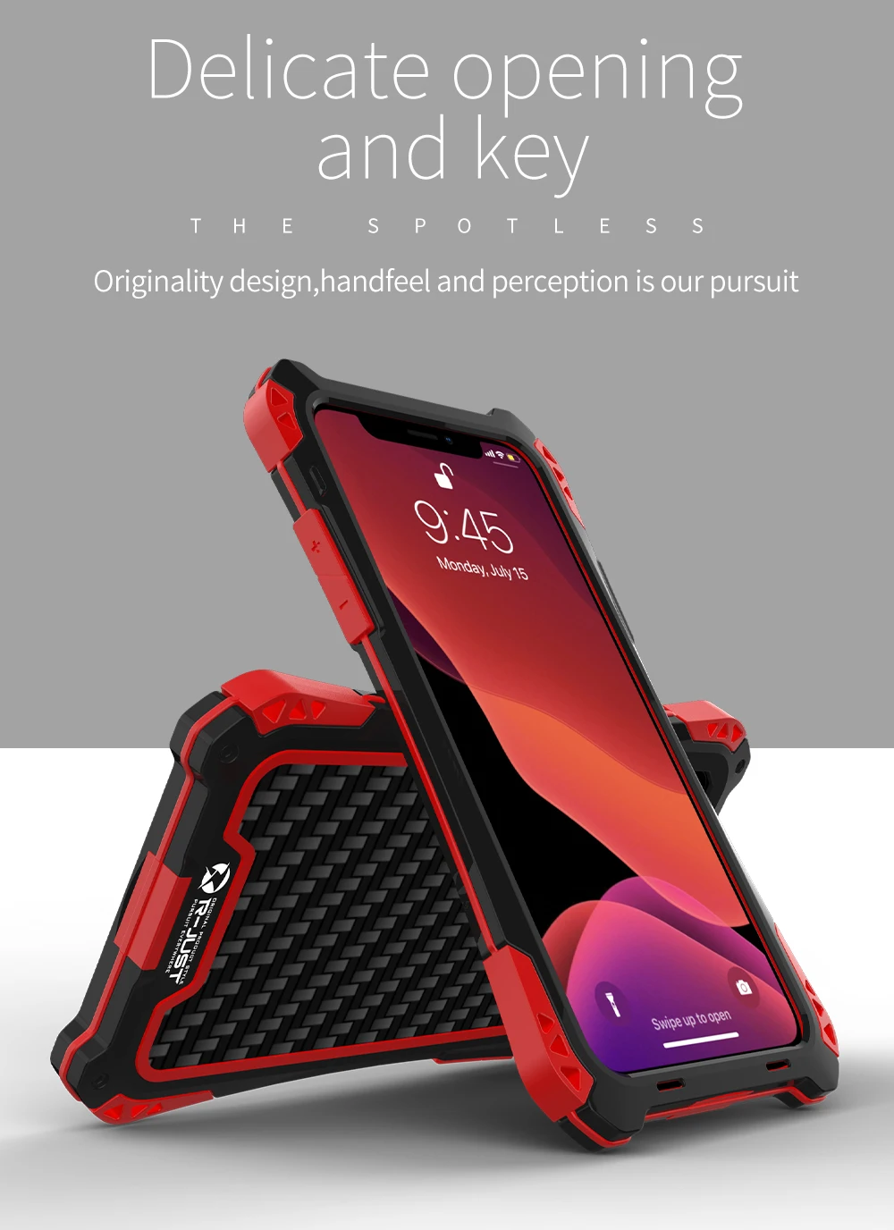 Бронированный металлический алюминиевый чехол для iPhone 11 Pro Max, сверхмощный защитный противоударный чехол для iPhone 11 Pro X XR XS Max Shell