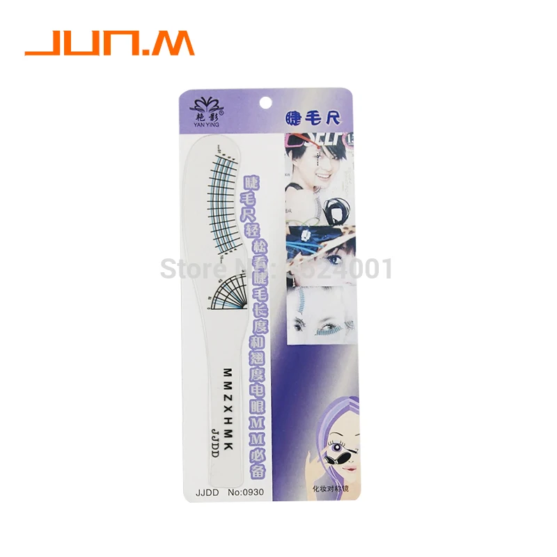 

3-Piece Professional Eyelash Measuring Body Eyelash Scale Length Curl Measuring Beauty Set Eyebrow Care Makeup Tool