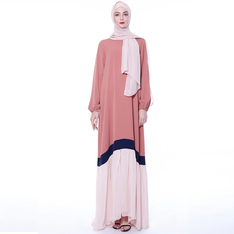 Abaya Дубай Eid арабское длинное мусульманское платье для женщин Caftan Пакистан Турция исламское платье ХИДЖАБ КАФТАН Vestidos одеяние мусульмане Longue