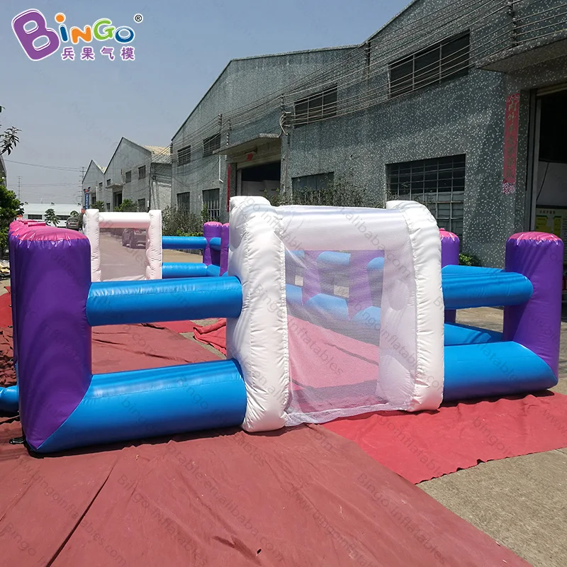 HIGH QUALITY PVC 10x5x1.8mh inflatable human table football playground fence inflating custom made toy for game field