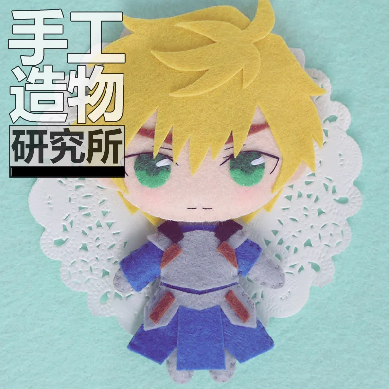 Аниме Артур пендригон 12 см брелок ручной работы Механическая упаковка игрушки