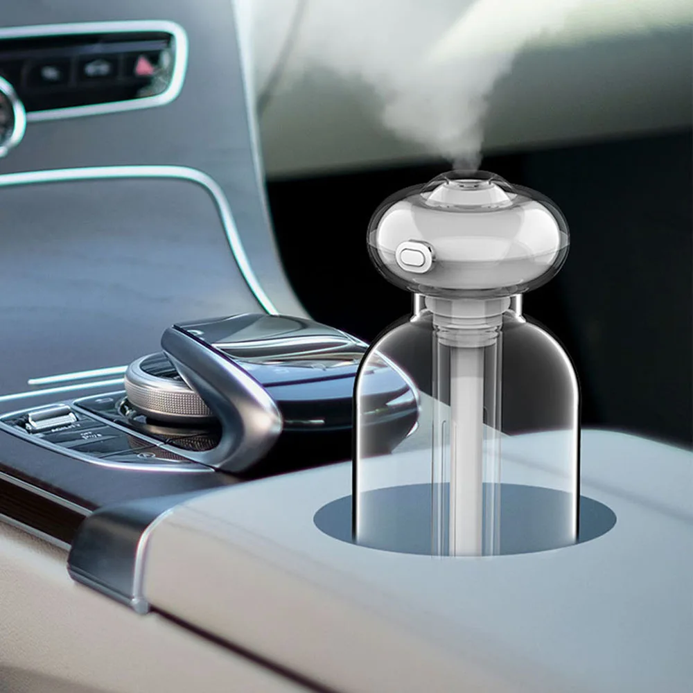 

Portable Length Adjuastable Air Humidifier Aroma Essential Oil Diffuser for Home Car USB Fogger with Mini LED Night Lamp D20