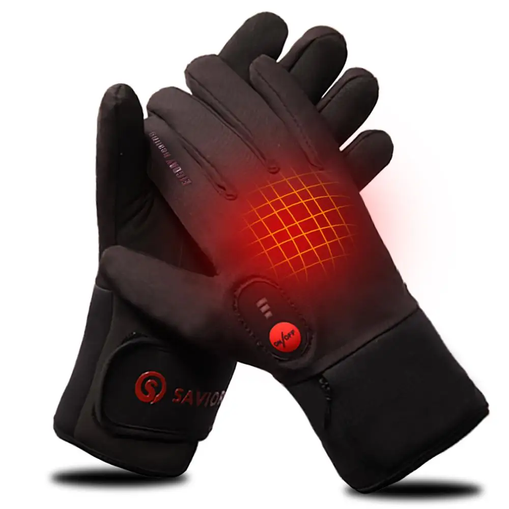 Продажа Спаситель тепла перчатки лайнер для зимнего использования езда на велосипеде Рыбалка Спорт на открытом воздухе 3 6 часов автономной работы ...