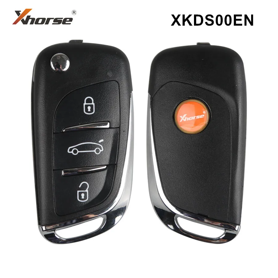 

2pcs XHORSE XKDS00EN Wire Remote Key DS Type For Volkswagen No Transpponder Chip for VVDI Mini Key Tool VVDI2