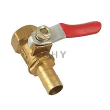 Пневматический соединитель трубы 15 мм F резьбовой рычаг шаровой клапан