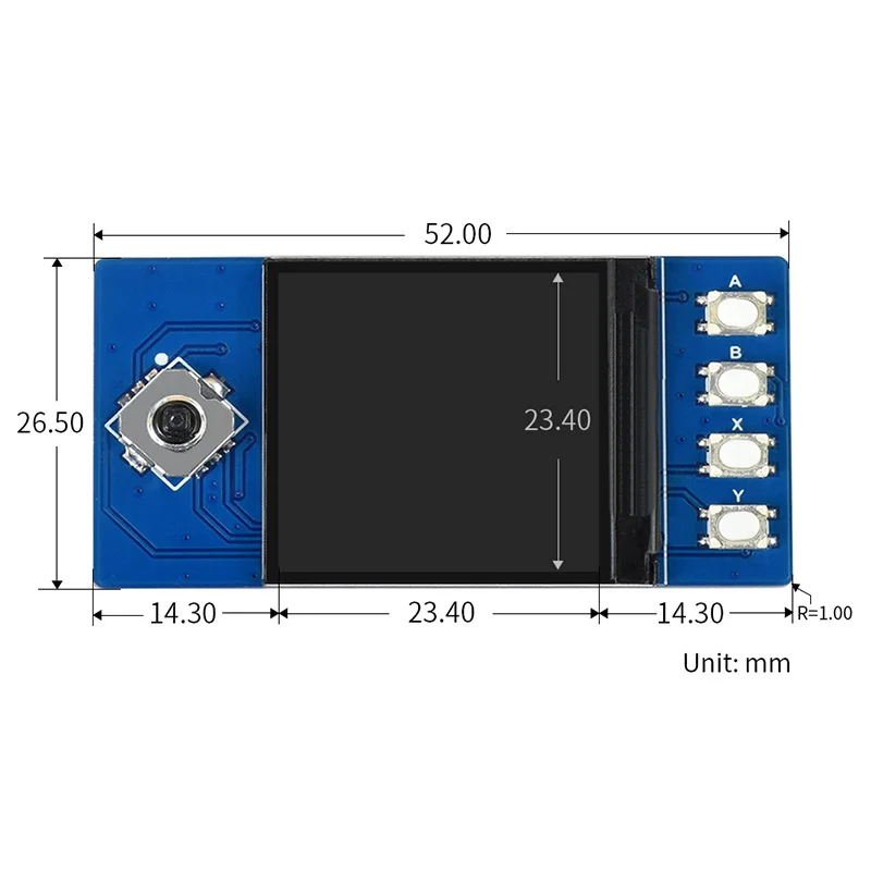 RPI PICO 1.3 ġ RGB LCD  ÷ ,   Pico, 65K RGB  ȭ 240  240 ػ SPI ̽
