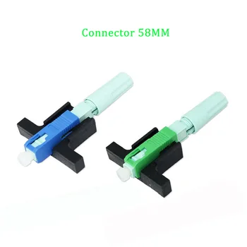 

New Model Fiber Optic Fast Connector 58MM SC APC SM Single-Mode Optical Connector FTTH Tool Cold Connector