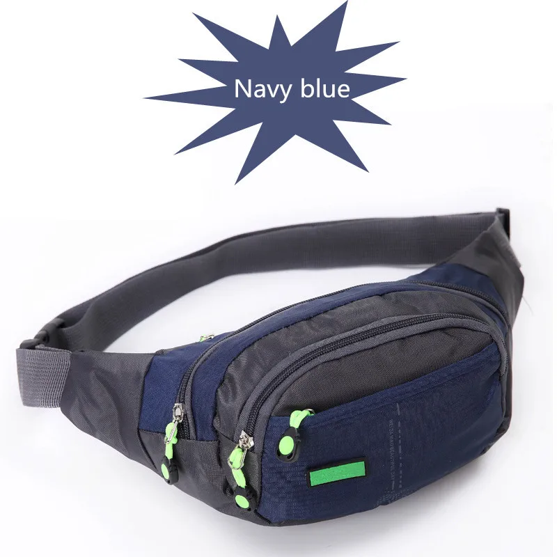 Professional Running Bag Waterproof Sports Chest Shoulder Bags Belt Pouch Unisex Waistbag Hiking Zip Bag Fanny Pack 6 Colors