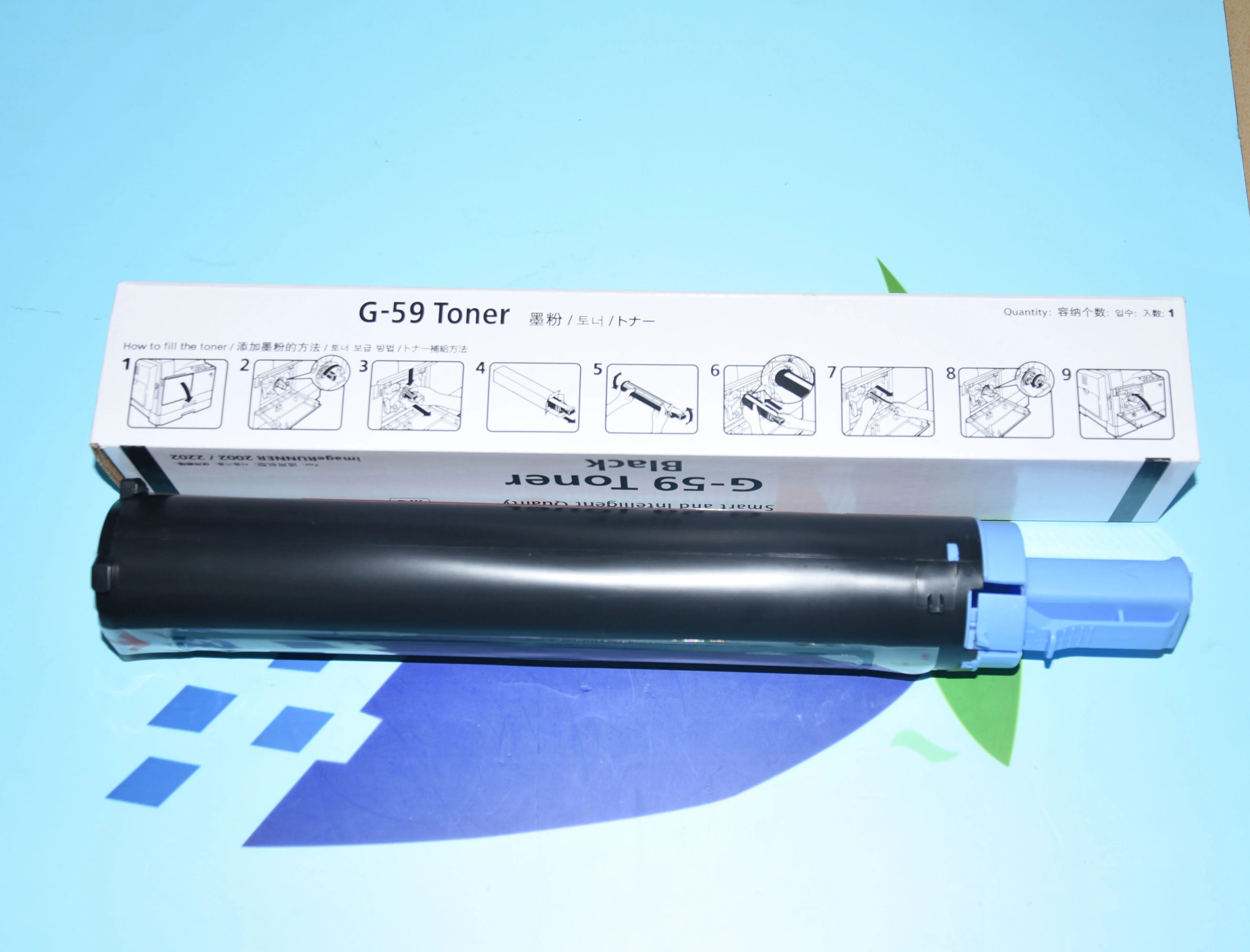 Картридж с тонером черный для Canon NPG-59 iR 2002 2202G 2202N 2202L 2204N 2204AD 2204L 2204 2 шт. | Компьютеры