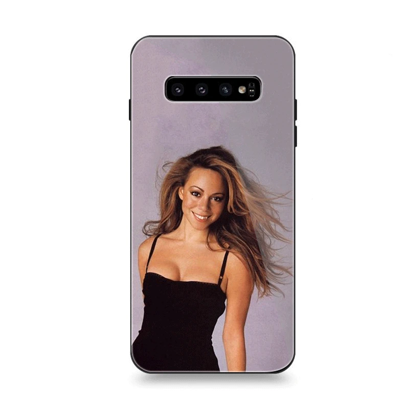 Мобильный чехол для телефона Стекло для samsung A10 A20 A30 A40 A50 A60 A70 S7 край S8 Plus Note 8 9 S10 крышка Мэрайя Кэри