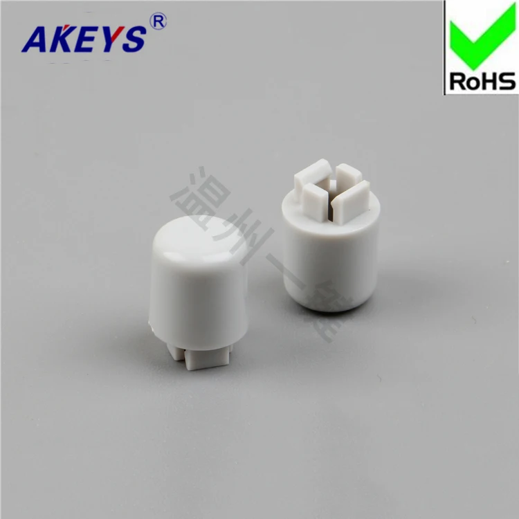 

10pcs A21 high-quality direct-key switch cap switch self-locking/ red-blue matched button switch/ key switch cap