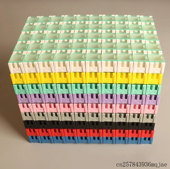 

100Pcs Mini Storage Box Component Jewelry Tool Boxes SMD SMT IC Electronic Case Component Container Box