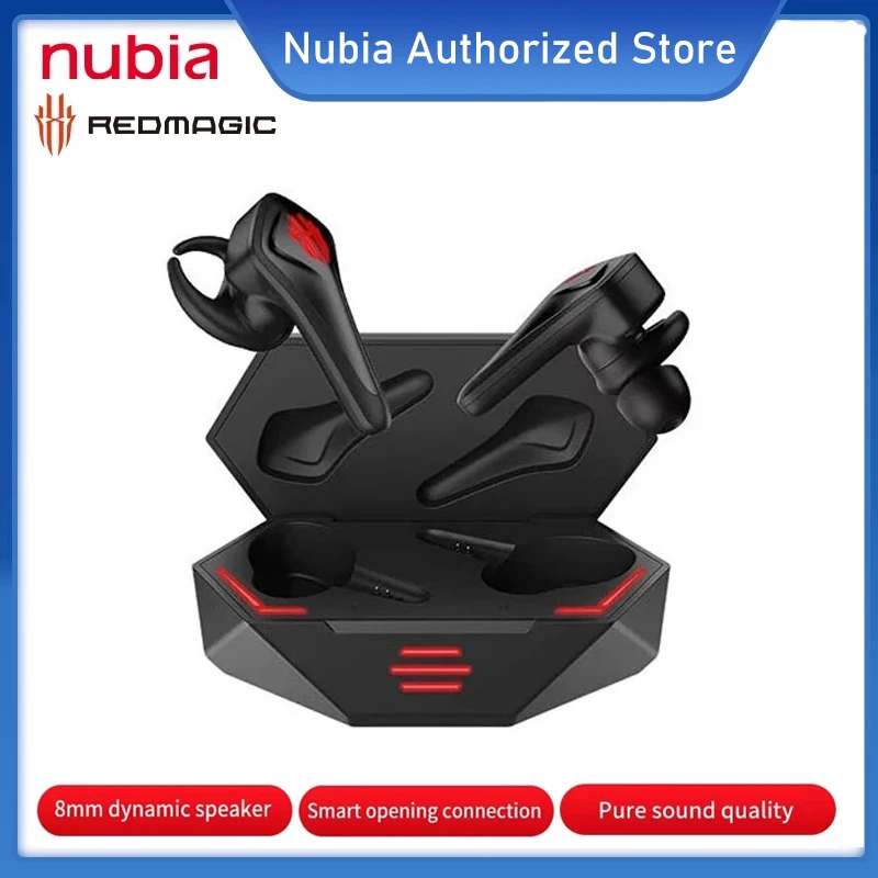Беспроводные игровые Bluetooth наушники глобальная версия Nubia RedMagic TWS для 5S 6 6pro