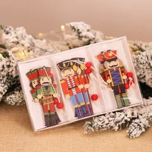 12 Ornements De Noël Casse-Noisette En Bois - Mini Soldats/Ducs - 6,2 Cm - Pour Sapin, Guirlandes, Décoration De Table