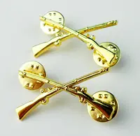 tomwang2012. U.S. Army Infantry Officer Lapel Badge Pin Isignina PAIR-1733 2