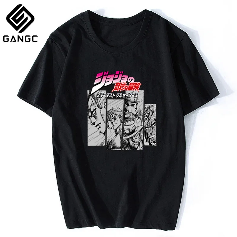 Adventure Винтаж Для мужчин футболка &quotМанга&quot хлопковая Футболка в стиле Харадзюку
