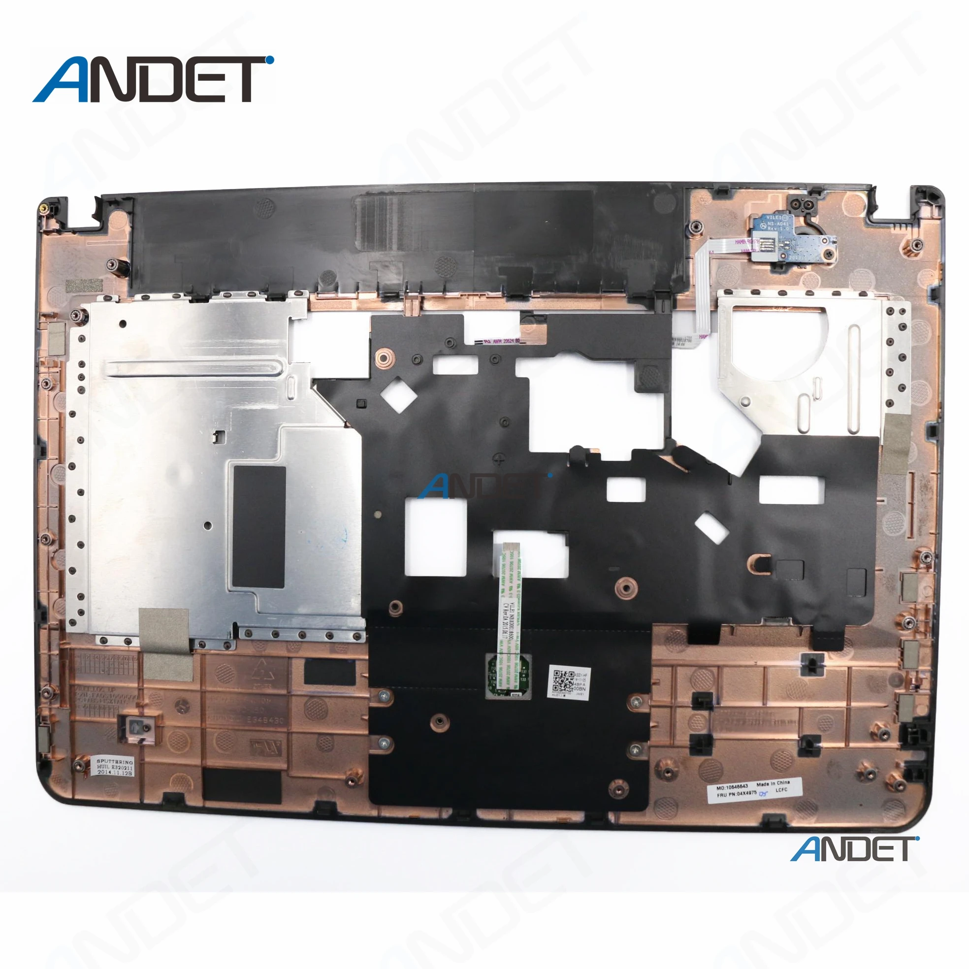 Новинка, чехол для lenovo ThinkPad lenovo E431 E440, верхняя крышка, сенсорная панель, кабель-переключатель отпечатков пальцев FPR 00HM504 00HM505