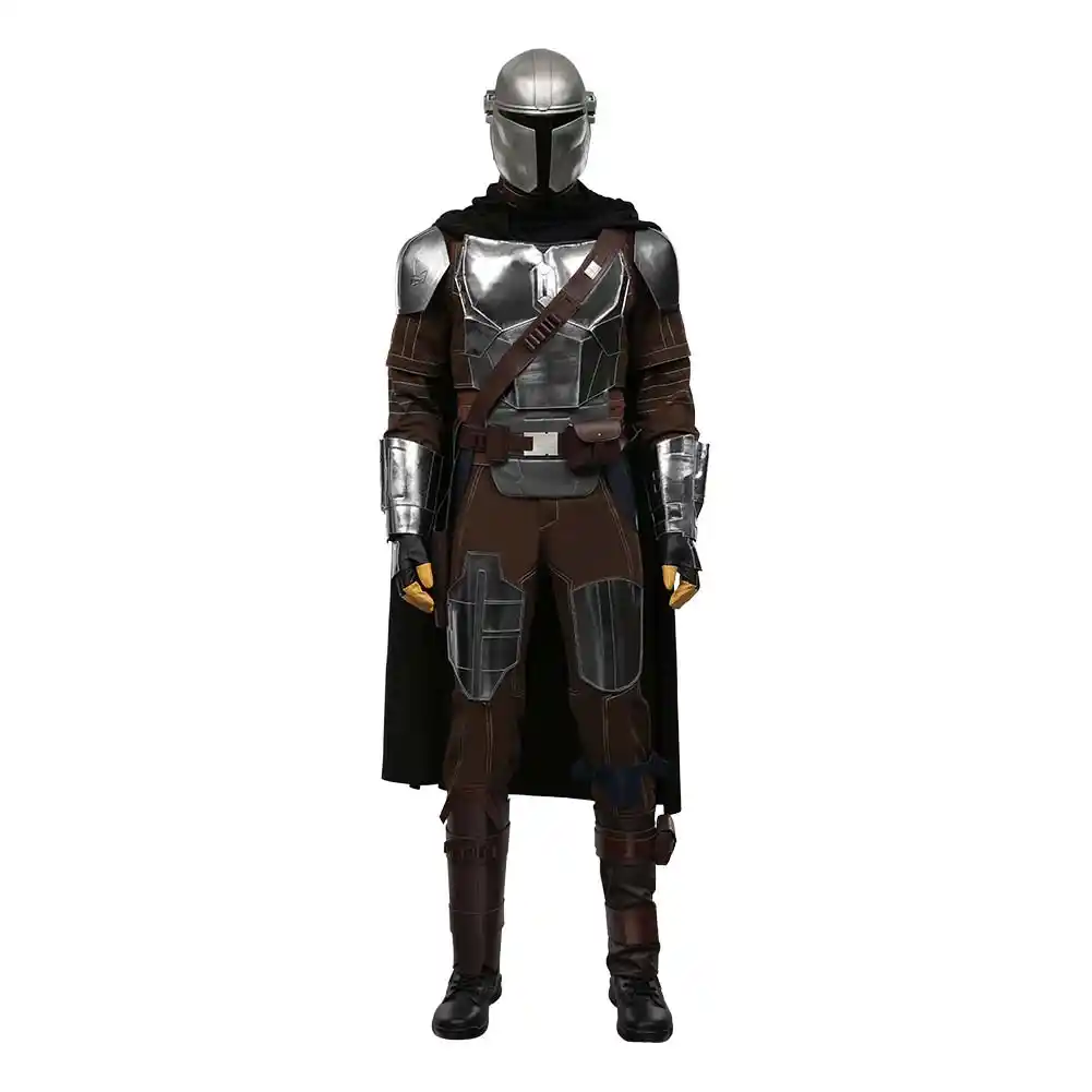 Details about  / The Mandalorian S2 Beskar Armor Cosplay Costume Coat Uniform Outfit Mask