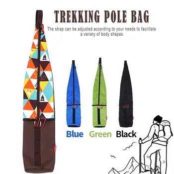 

Outdoor Hiking Walking Stick Carry Bag Waterproof Crutch Storage Case Walking Trekking Pole Bag Backpacking Carrying Bag 4