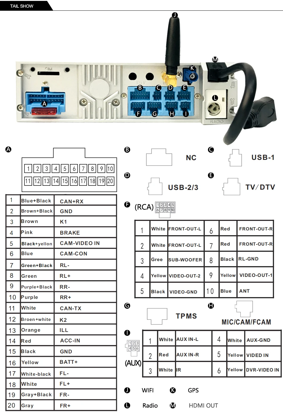 1din px6