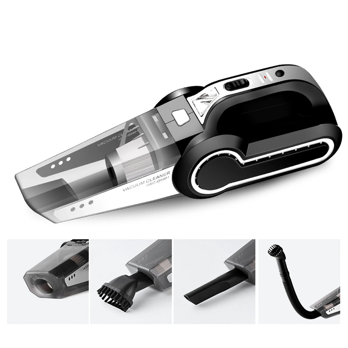 Портативный автомобильный мини пылесос 120 Вт 4000 Па|Пылесос| |