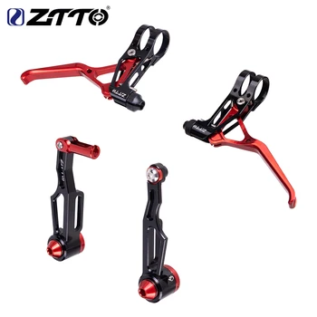 

Bicycle Ultralight Aluminum Alloy Floding V Brake Lever V-Brakes Caliper for MTB Mountain Bike Friction Wheel Brake Set Hot