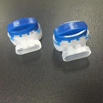 

5pcs 314 blue terminals 3-hole terminals telephone terminals 0.5—1.5mm