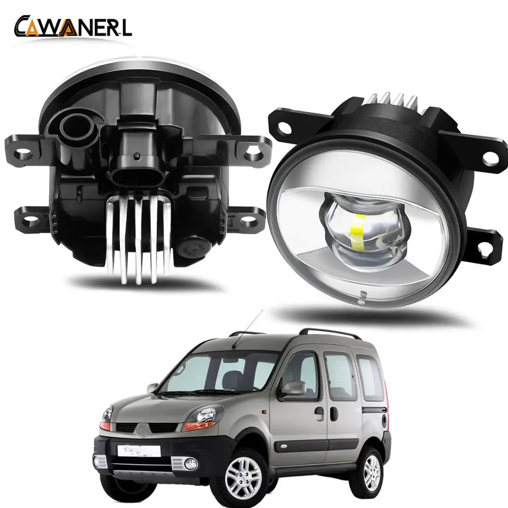 Fog Light Assembly For Renault Kangoo Grand 2007-2015 Car H11 LED Lens Lamp Daytime Running 30W 8000LM 12V | Автомобили и