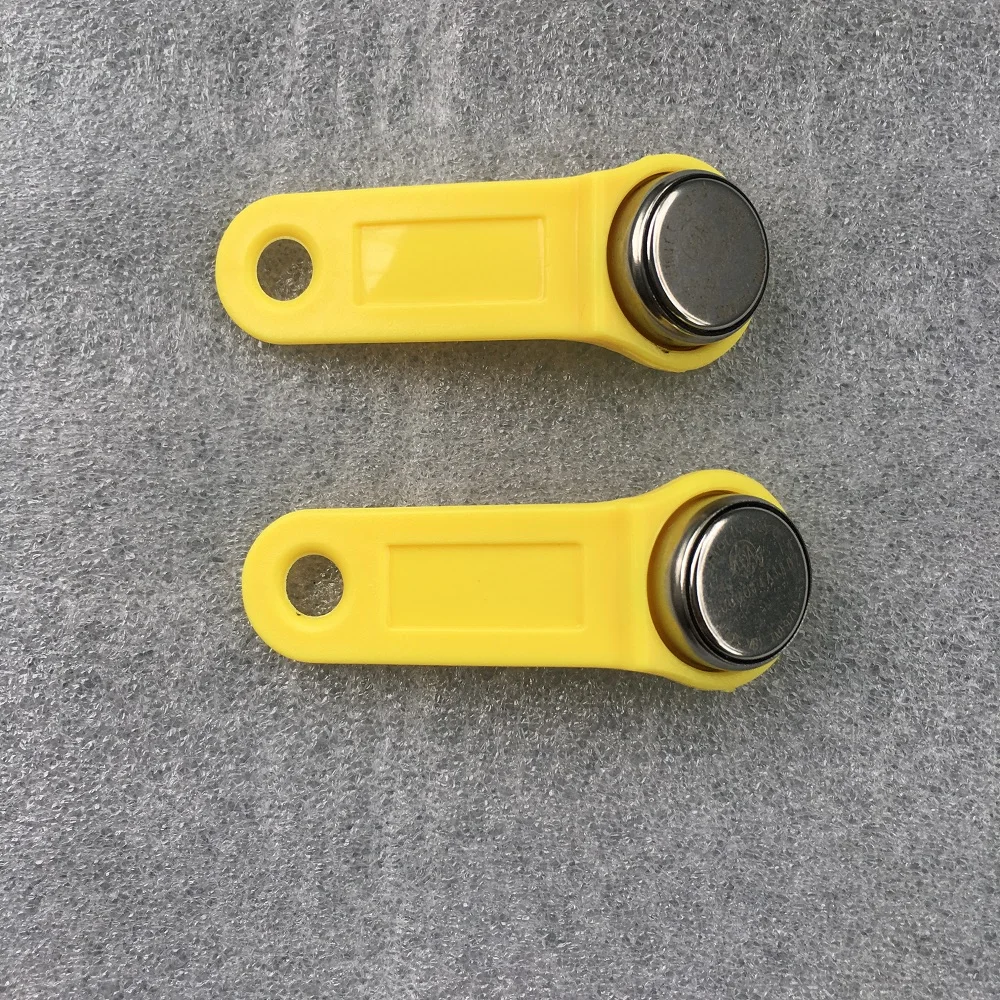 

200pcs/lot DS1971-F5 TM card tm sauna lock card Dallas ibutton touch memory button with handle For guard tour system
